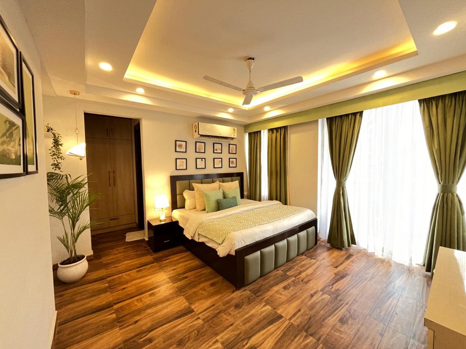 Bedchambers Medicity Serviced Apartments In 구르가온 외부 사진