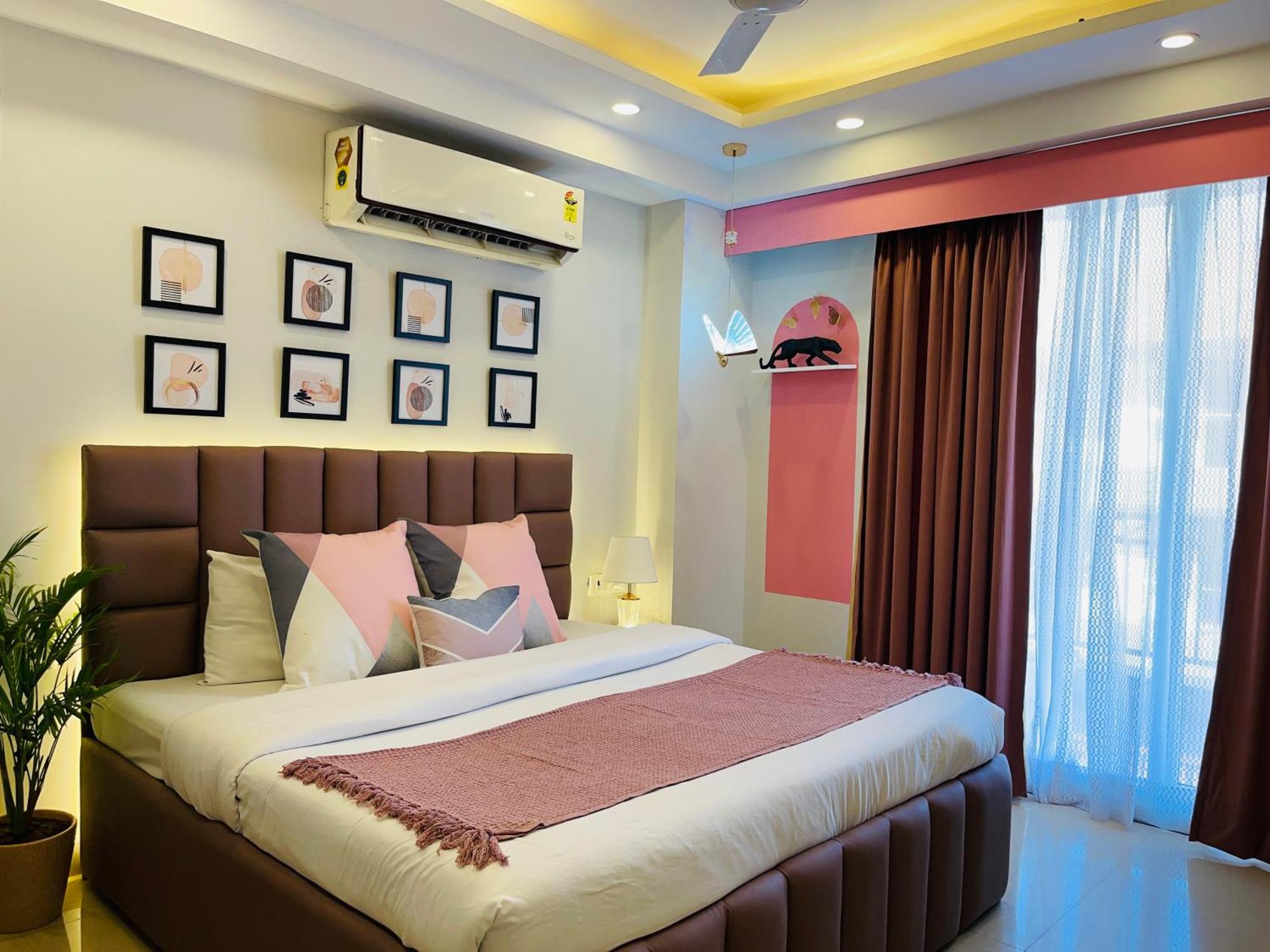 Bedchambers Medicity Serviced Apartments In 구르가온 외부 사진