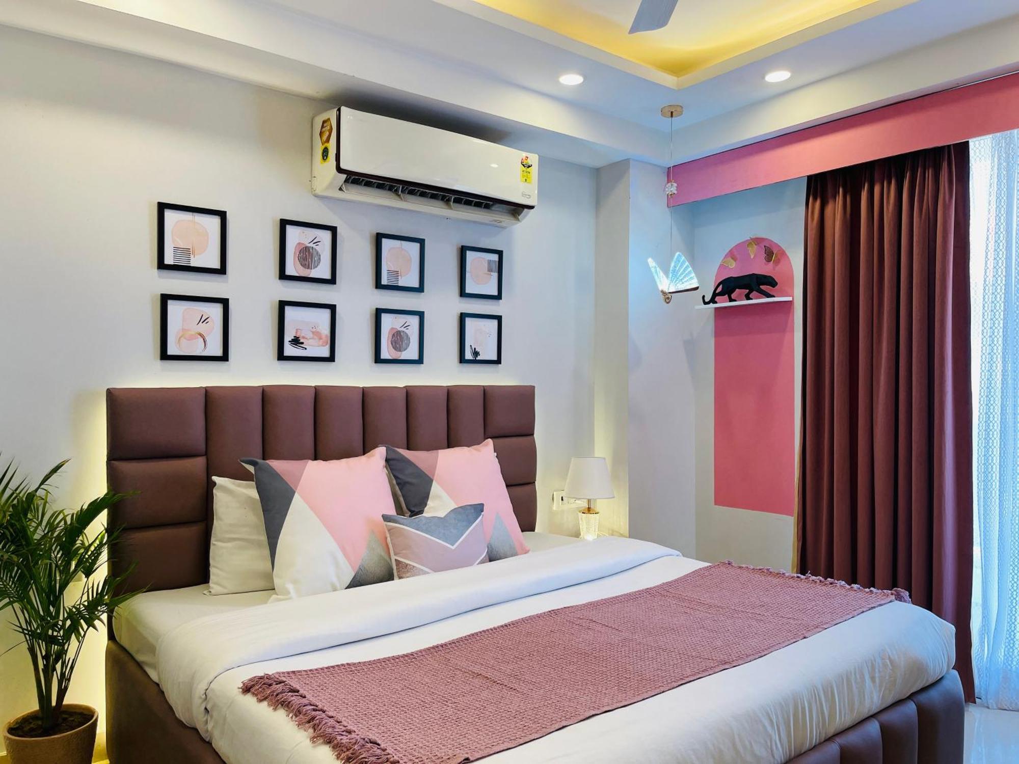 Bedchambers Medicity Serviced Apartments In 구르가온 외부 사진