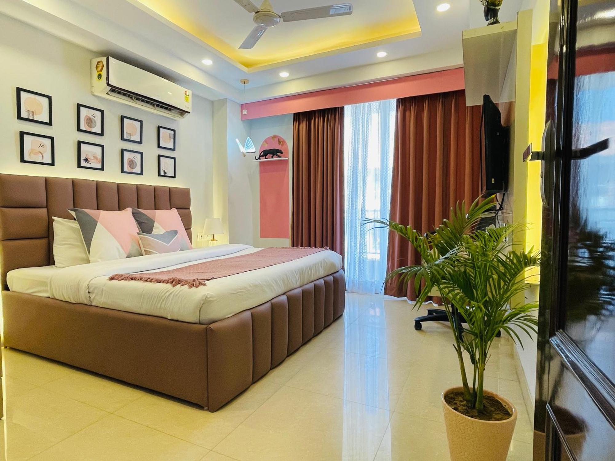 Bedchambers Medicity Serviced Apartments In 구르가온 외부 사진
