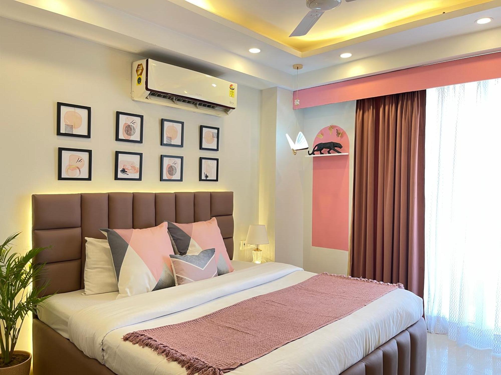Bedchambers Medicity Serviced Apartments In 구르가온 외부 사진